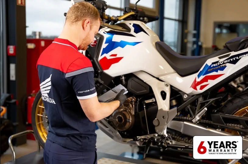 Honda passe à la garantie 6 ans pour toutes les motos et scooters